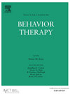 BEHAVIOR THERAPY雜志封面